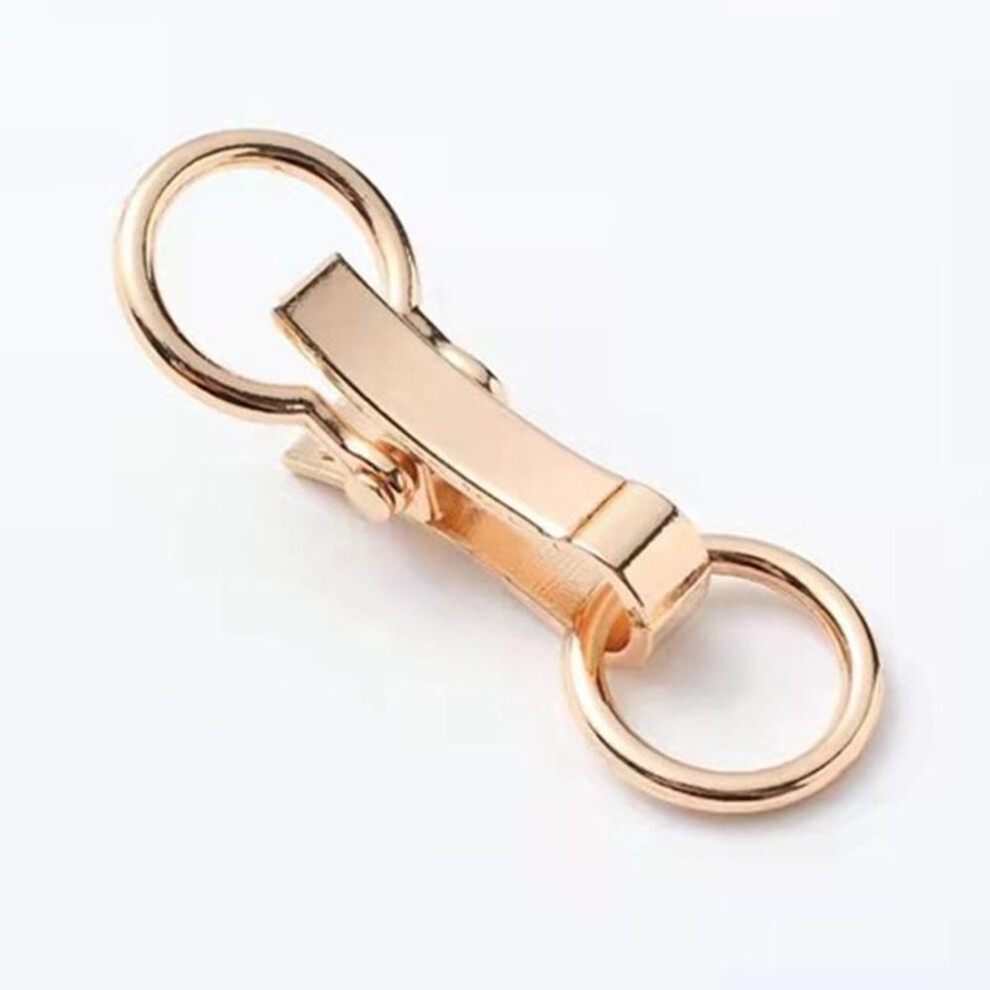 (gold) 1pc Bag Zinc Alloy Removable Snap Fastener Buttons Metal Buckle Decorative For Jacket Fur Coat