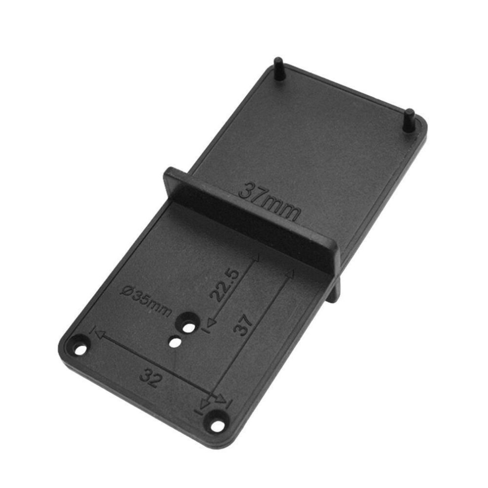 (black) 35/40mm Woodworking Punch Hinge Drill Hole Opener Locator Guide Drill Bit Hole Tools Door Cabinets Diy Template Woodworking Tool