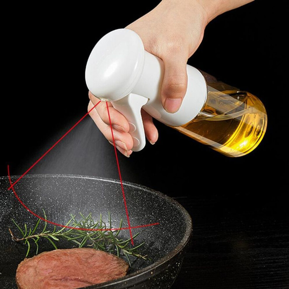 (white, 300ML) Oil Bottle, Barbecue Sprayer, New Products, Vinegar Sprayer, Baking, Picnic Kitchen Tools, Barbecue