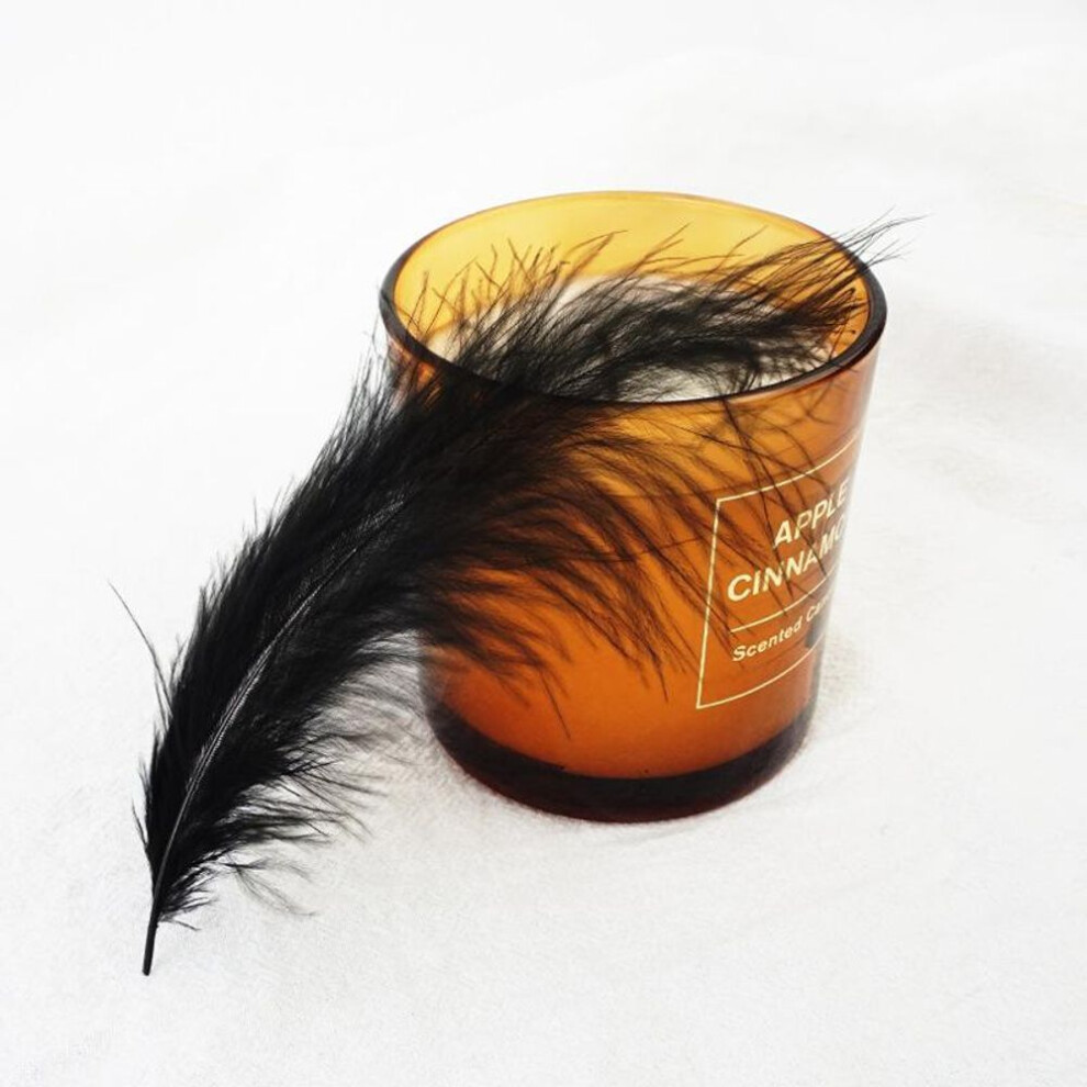 (black, 50PCS) 50PCS Natural Plumes 10-15cm Feather Plume Fluffy Wedding Dress DIY Jewelry Decor Accessories Feathers