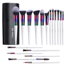 BS-MALL Makeup Brushes Makeup Tools Kit Premium Synthetic Powder Foundation Contour Concealers L?beb?rster S?t 18 stk.