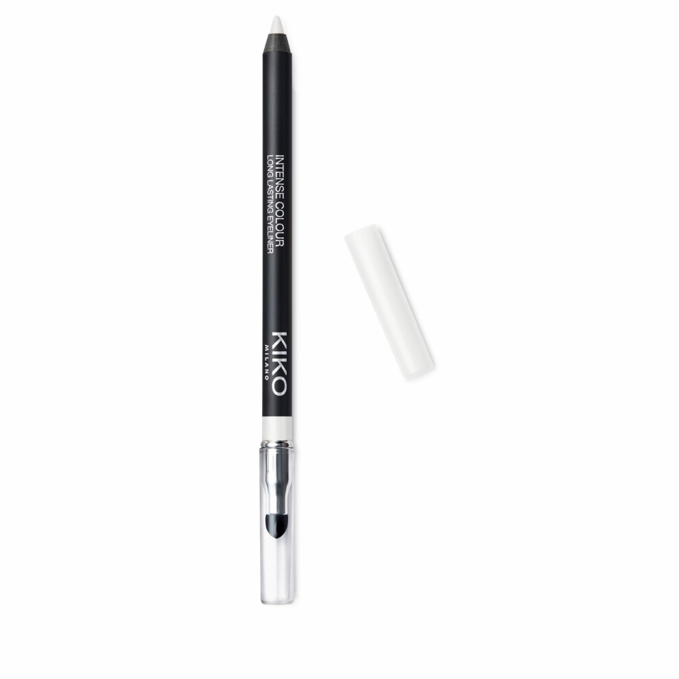 Kiko Milano Intense Colour Long Lasting Eyeliner 01 | Intense And Smooth-Gliding Outer Eye Pencil With Long Wear