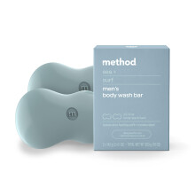Method Bar Soap Sea + Surf Plastic Free 2 barer 5 oz hver