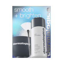 Dermalogica Smooth + Brighten - Daily Microfoliant Holiday Gift Set Contains Face Scrub Mixing Bowl and Fan Brush