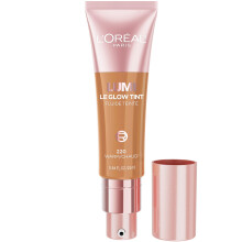 Lor? Al Paris Lumi Le Glow Skin Tint Letv?gt Vandbaseret tonet serum med fundamentlignende d?kning gl?d illuminator Varm 220 0,85 fl oz