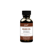 Detroit Grooming Co. Bartl  Mitternachts-Bourbon-Duft  Feuchtigkeitsspendendes Bartl mit ser Mandel und Vitamin E  1 Unze