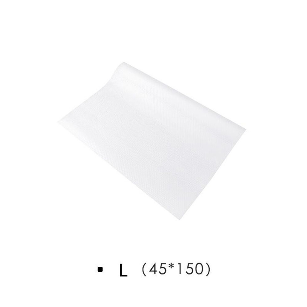(L) Clear Waterproof Oilproof Drawer Shelf Liner Shelf Cover Mat Cabinet Non Slip Grip Liners For Drawers For Kitchen Cupboard