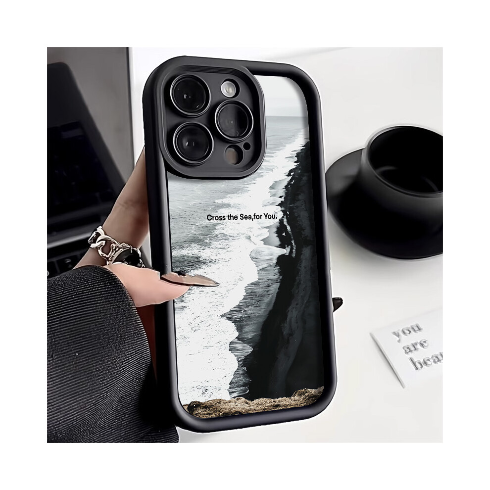 ( Df29, For Iphone Xs Max) Marble Case For Iphone 13 Case Iphone 11 14 12 15 Black 924289939359