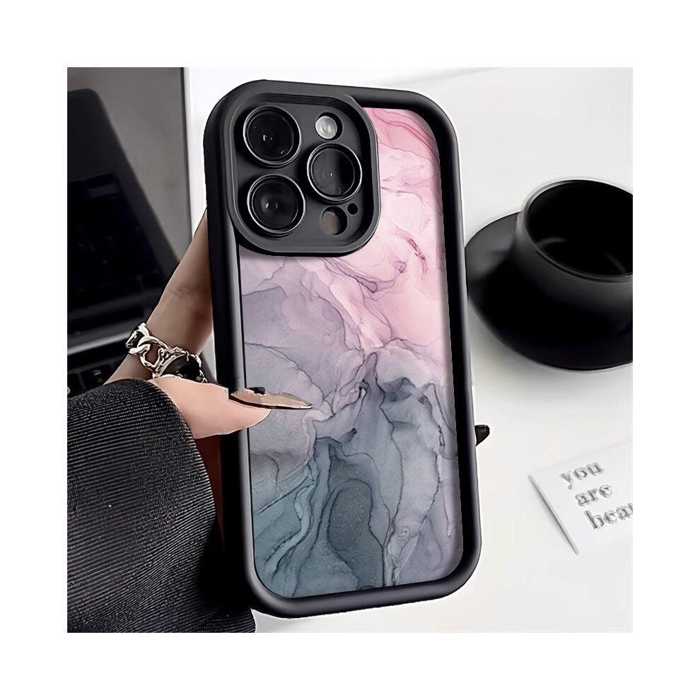 ( Dg88, For Iphone 13 Pro) Marble Case For Iphone 13 Case Iphone 11 14 12 15 Black 924289939885
