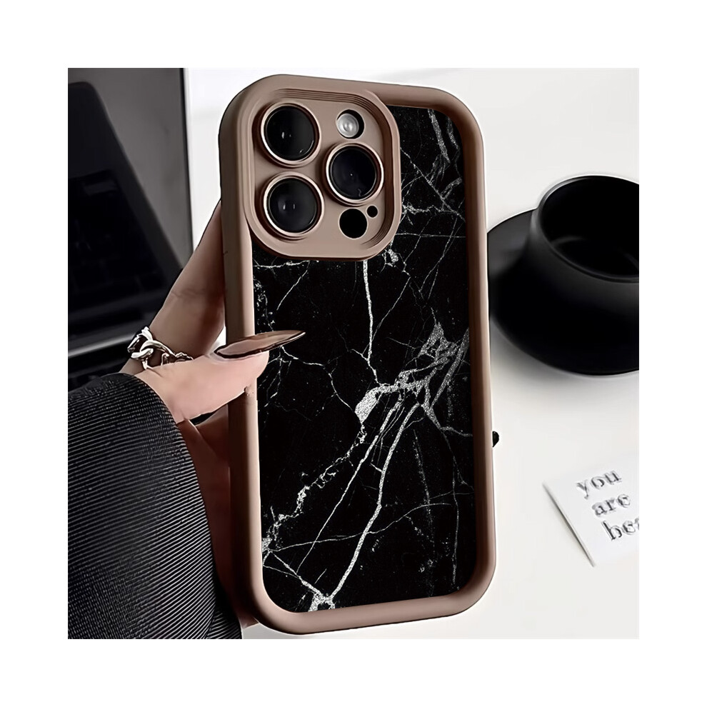 ( Dg64, For Iphone 13Pro Max) Marble Case For Iphone 13 Case Iphone 11 14 12 15 Brown 924289939618