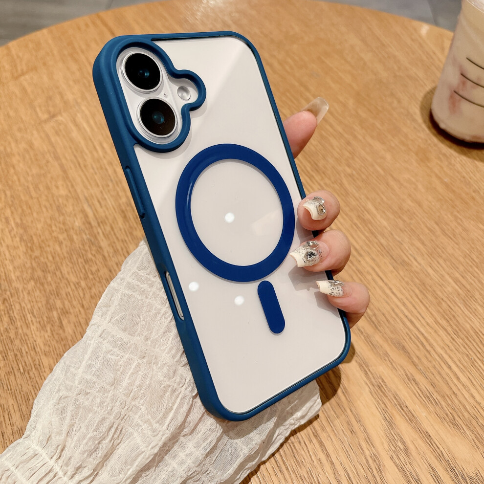 (Navy, For Iphone 13) For Magsafe Magnetic Wireless Charging Case For Ip Blue 924289953584