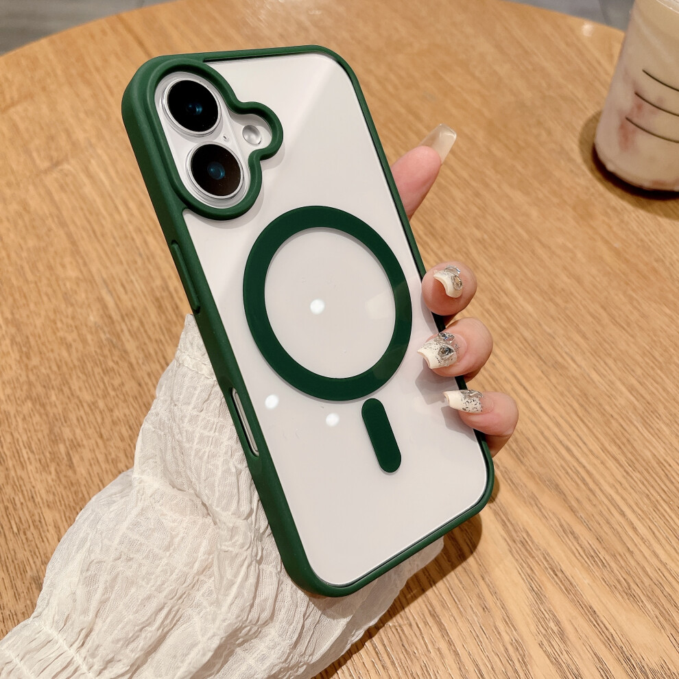 (Dark For Iphone Xsmax) For Magsafe Magnetic Wireless Charging Case For Ip Green 924289953959