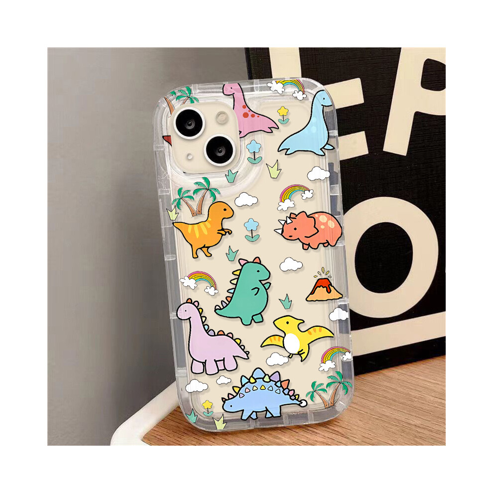 (JP41, For iPhone 14 Plus) Cute Dinosaur Phone Case For iPhone 11 Case iPhone-image-OPC-PG6BJ86-NEW