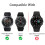 Diruite 4-Pack για Samsung Galaxy Watch 46mm (2018) / Gear S3 Θωράκιση Οθόνης Γυαλιού 2