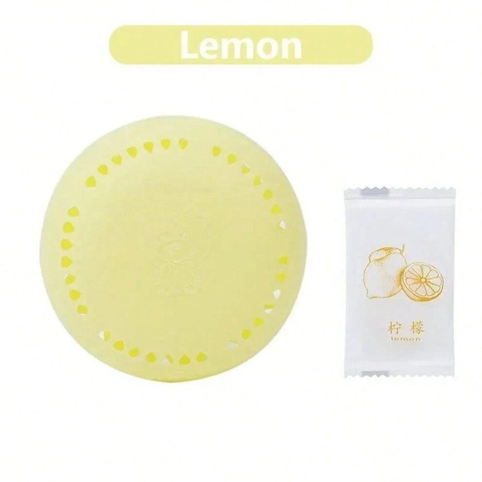 (multicolor, Lemon 3Pcs) 3pcs Toilet Aromatherapy Deodorizer for Home and Car
