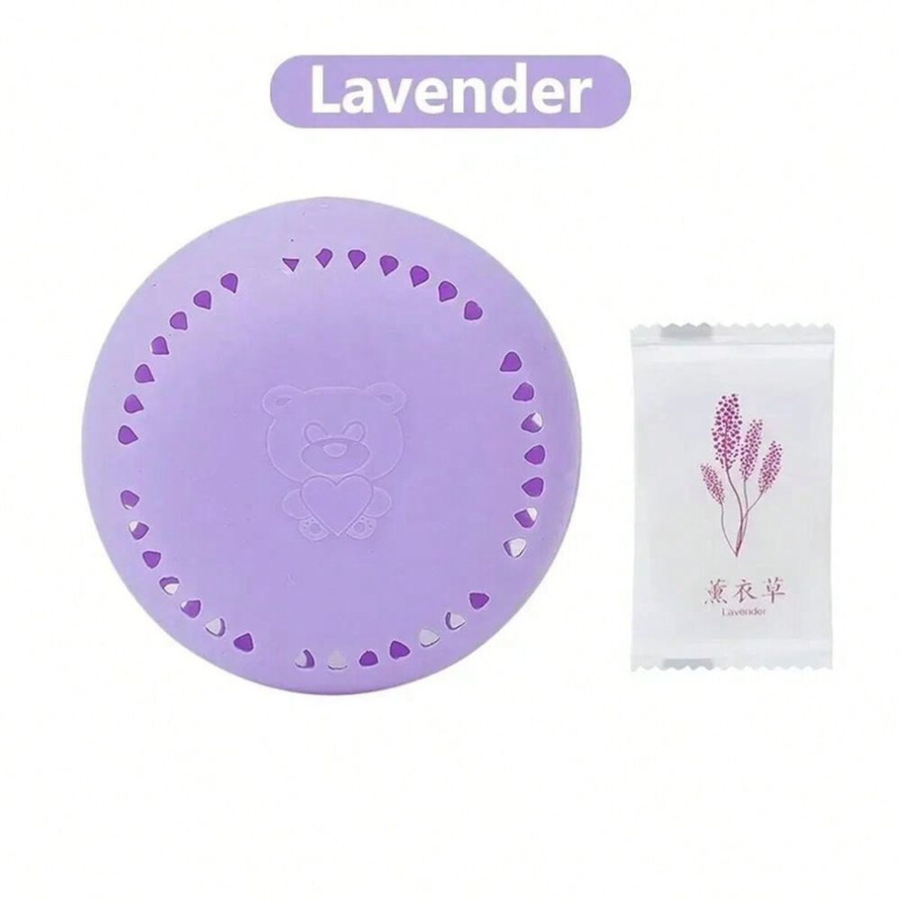 (multicolor, Lavender 3Pcs) 3pcs Toilet Aromatherapy Deodorizer for Home and Car