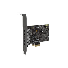Creative Sound Blaster Audigy Fx V2 Uppgraderbar Hi-res PCI-e Ljudkort med 5.1 Diskret och Virtuell Surround