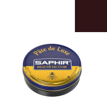 Saphir Shoe Polish Pate de Luxe 50ml Tin - Made in France - Burgundy