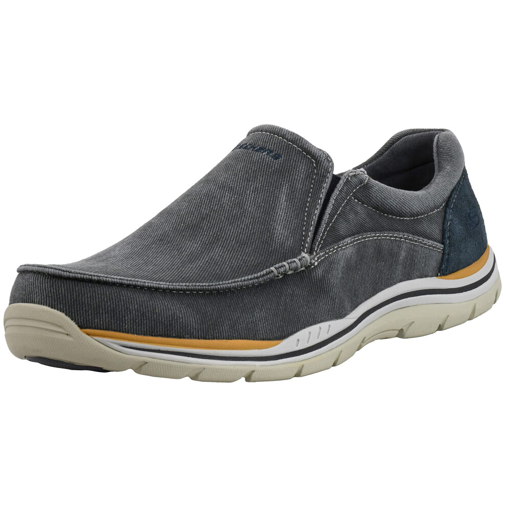 Skechers Men's Expected Avillo Moccasin  Blue  7 Medium US