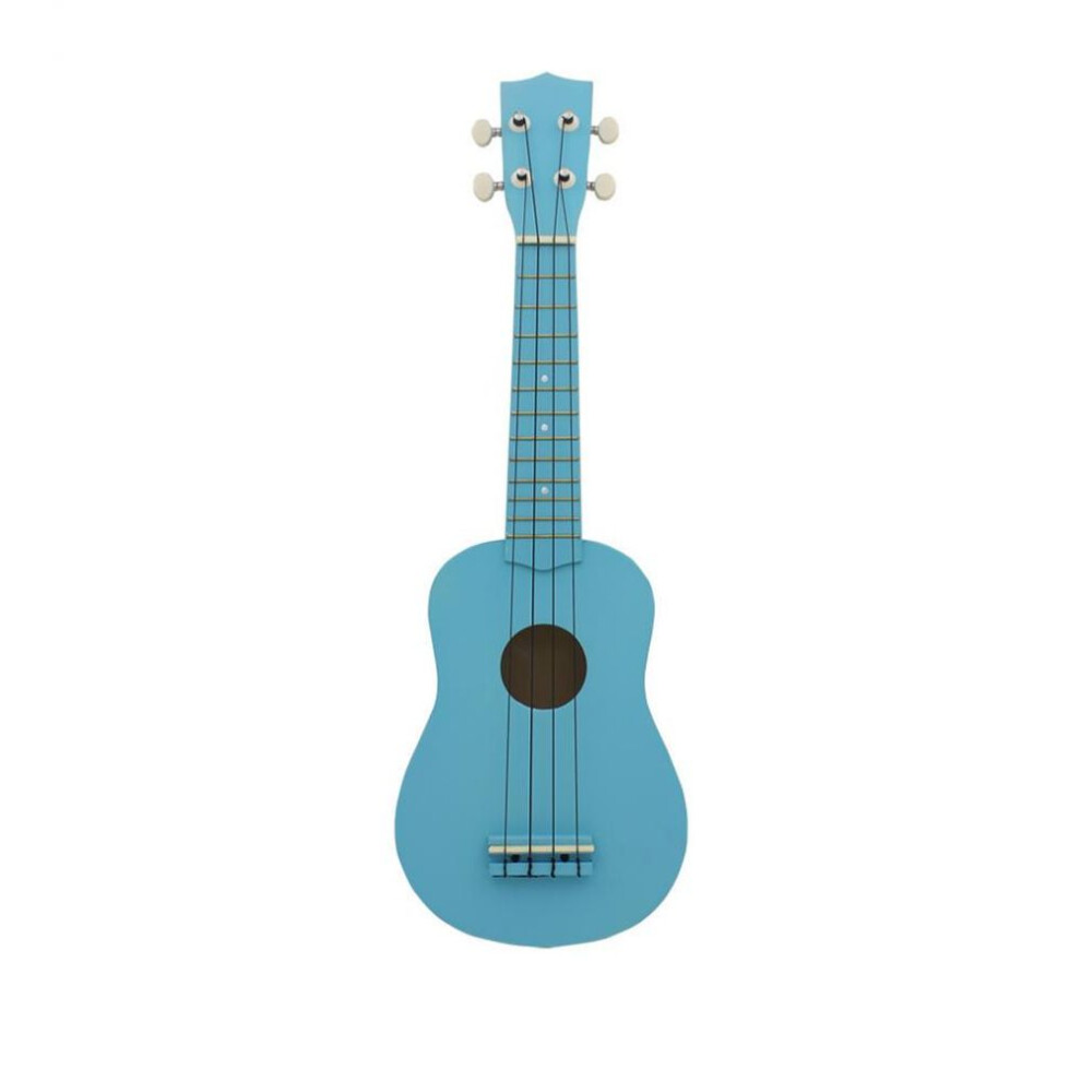 (light blue) IRIN 21 Inch Soprano Basswood Pure Color Professional Ukelele 4 Strings Pure Tone Musical Instrument