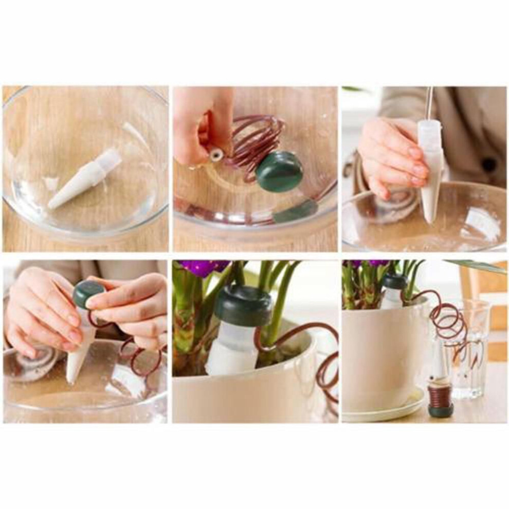Indoor Plants Automatic Drip Irrigation Watering System Flower Pot Waterer Tool