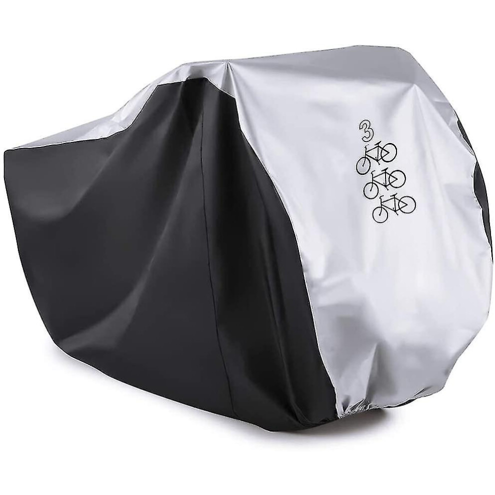 Bike Cover For 3 Bikes Cycle Bicycle Rain Cover Waterproof Bike Cover All Weather Dust