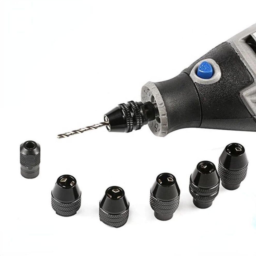 (1pc Kit1 &1pc Kit2 & 1pc Kit3) 1pc/2pcs/3pcs M8/m7 Mini Drill Chuck Accessory For Dremel Rotary Tool And Mini Grinder Drill Chuck Faster Bit Swaps Dremel Accessoy