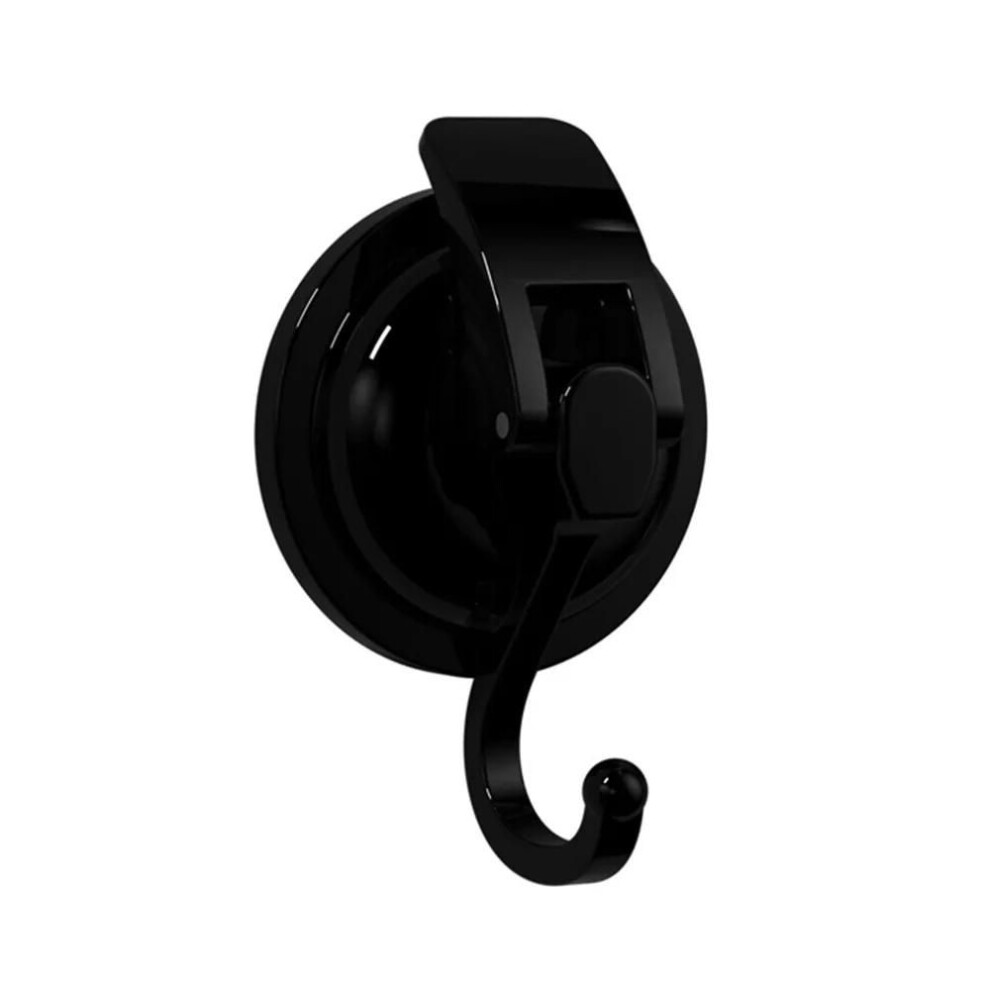 (black, 1pc) Suction Cup Hooks For Shower Heavy Duty Vacuum Shower Hooks For Inside Shower Super Suction For Kitchen Bathroom Restroom 1pc