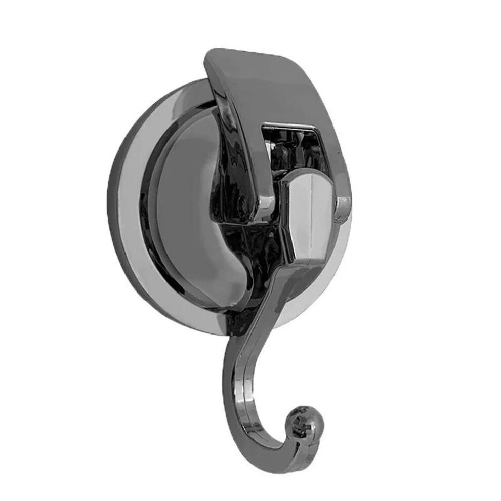 (sonic silver, 1pc) Suction Cup Hooks For Shower Heavy Duty Vacuum Shower Hooks For Inside Shower Super Suction For Kitchen Bathroom Restroom 1pc