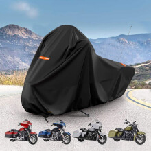 300D moottoripyrn suojus Touring-malleille Road King Street Glide Road Glide Outdoor Pyrn suoja Tuulenpitv Heavy Duty Vedenpitv suoja Sopii j