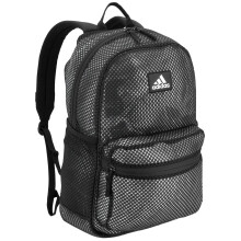 adidas Unisex Hermosa II Mesh Backpack Black/White One Size