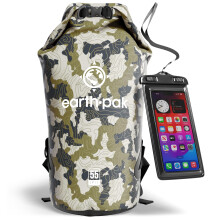 Geanta uscata impermeabila Earth Pak - Rucsac de rucsac rezistent la apa, men?ine echipamentul uscat pentru caiac cu husa impermeabila pentru tel