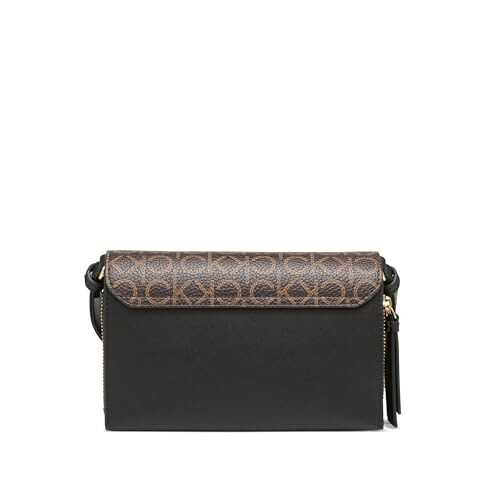 Calvin Klein Calvin Klein Millie Τσάντα Σταυρού Τριπλής Θήκης, Καφέ/Χακί/Μαύρο, Ένα Μέγεθος 2