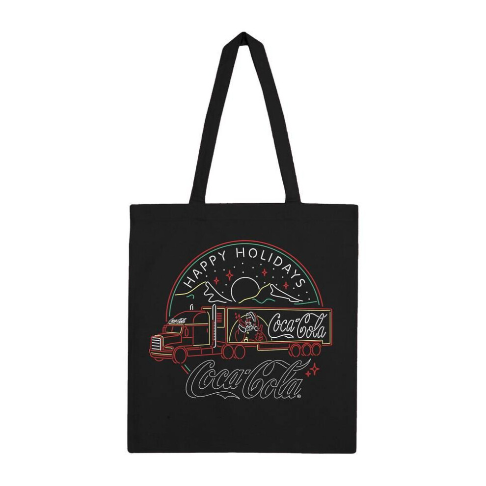 Coca-Cola Neon Truck Tote Bag