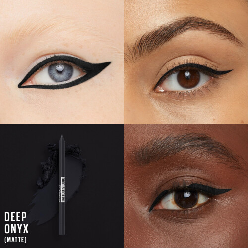 Maybelline Maybelline TattooStudio Μακράς Διάρκειας Μολύβι Ματιών, Αδιάβροχο, Βαθύ Ονυχα, 1 Τεμάχιο 1