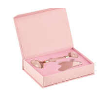 Face Roller Skin Care Jade Roller Gua Sha Set Rose Quartz Face Roller Ultimate Facial Skin Care Products Beauty Products