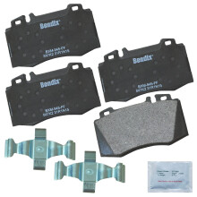 Bendix Priority1 CFM847K2 Pσlmetaliczne przednie klocki hamulcowe do wybranych modeli Mercedes-Benz CL600 CLS500 E350 E550 S430 S500 SL500 SL550 SL55