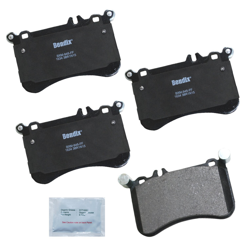 Bendix Priority1 Cfm1634 Semi-Metallic Front Brake Pads For Select Models Mercedes-Benz Cla45 Amg Cls500 Cls550 E550 Gla45 Slc43 Slk55 Amg 887243215930