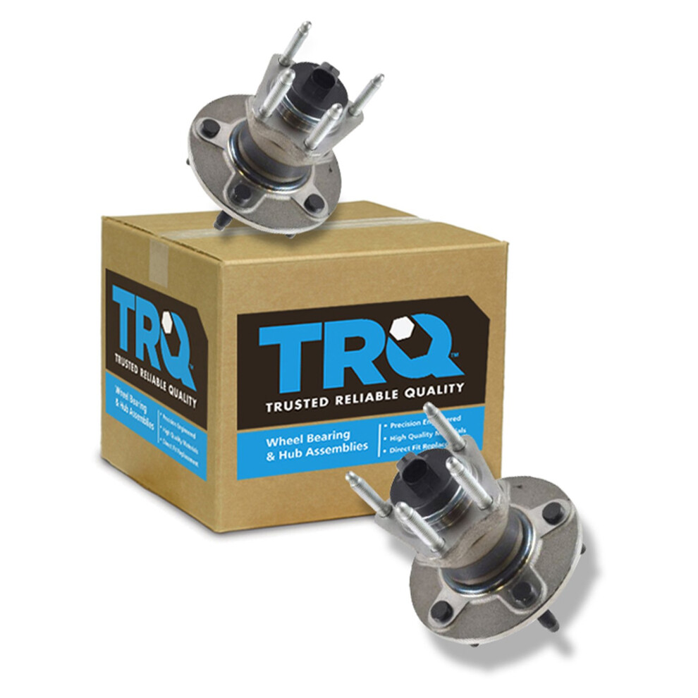 Trq Rear Wheel Hub Bearings Assembly Set Compatible With 2009-2010 Chevrolet 2008-2010 Hhr 2004-2012 Malibu 2005-2010 Pontiac G6 2007-2009 Satu Cobalt 191213535400