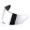 LS2 Assault/Rapid/Stream Pinlock Ready Outer Shield (Silver Iridium) 1