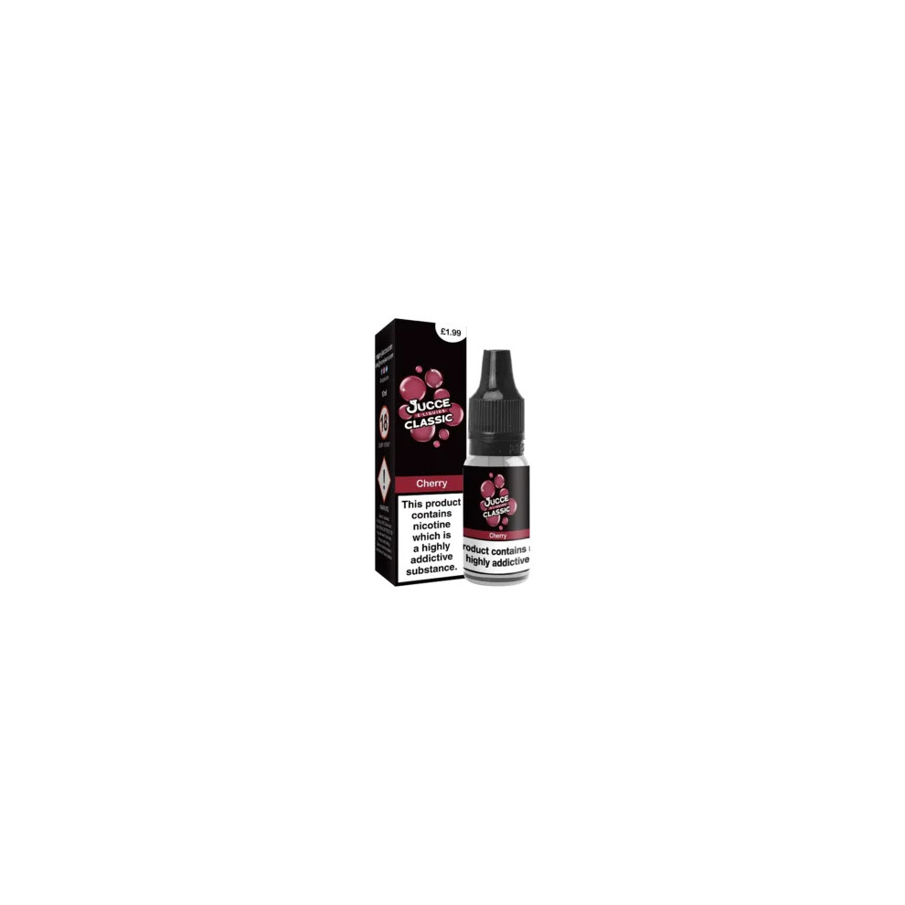(Cherry 3 mg) JUCCE-E-LIQUIDS CLASSIC Cherry (Pack of 2)