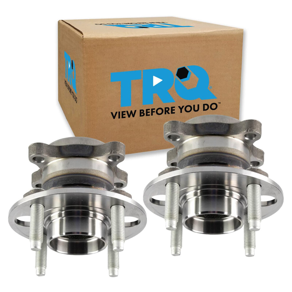Trq Rear Wheel Hub Bearings Assembly Set Compatible With 2016-2021 Chevrolet Spark 191213656549