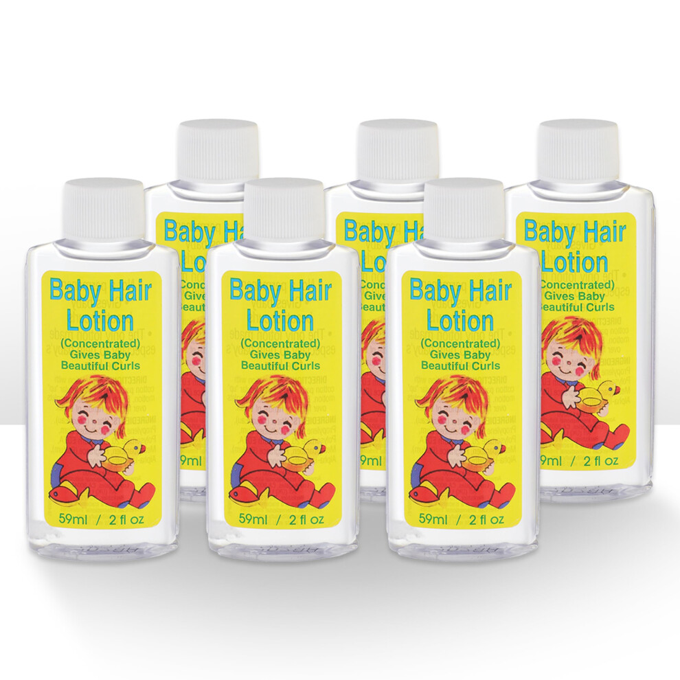 Clubman Pinaud Baby Hair Lotion Gentle Formula 2 Fl Oz (Pack Of 6)