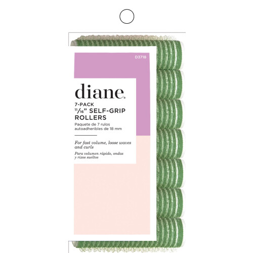 Diane D3718 Self -Grip Rollers Green 1