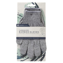 Guanti Esfolianti Hydrea London - Esfoliante in Bamboo Carbonizzato per Viso e Corpo