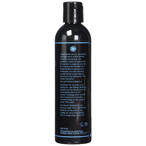 Tan Physics True Color Balance Pre-Tan Exfoliator 8 Oz. 1