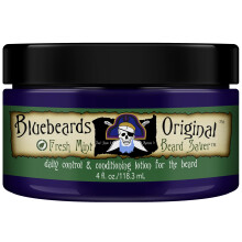 Bluebeards Original Fresh Mint Beard Saver 4 oz. - Leave-In-Bart-Conditioner fr Mnner mit Aloe- und Pfefferminzl Bartweichmacher, der Ihren Bart