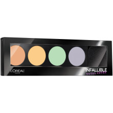 L’Oréal Paris Infallible Total Cover Color Correcting Kit, 0,17 oz.