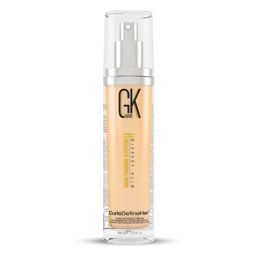 Capelli New York Cream Gk Hair Global Keratin Curlsdefineher 34 Fl Oz100ml Curl Defining Curl Activatormoisturizing Frizz Control For