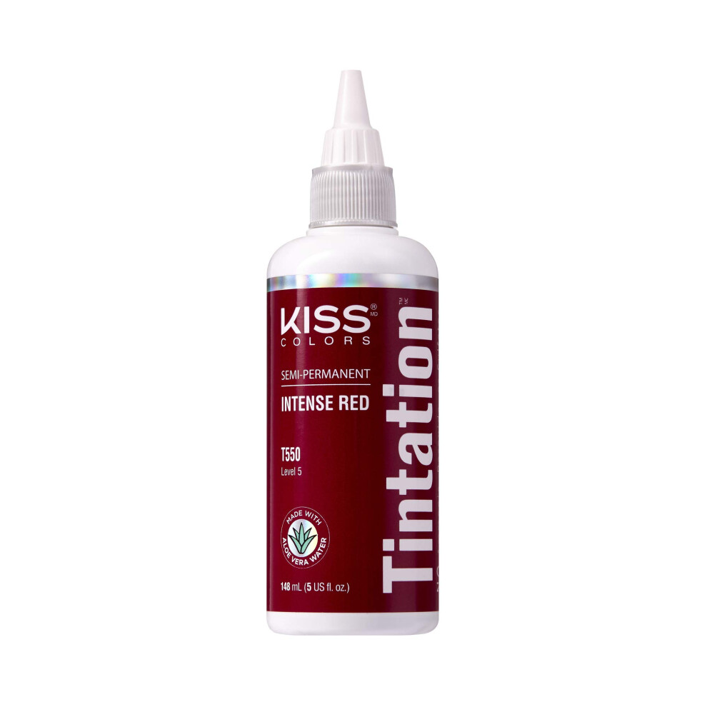 Il Bacio Red Kiss Tintation Semipermanent Hair Color Treatment 148 Ml (5 Us Fl.oz) (Intense )